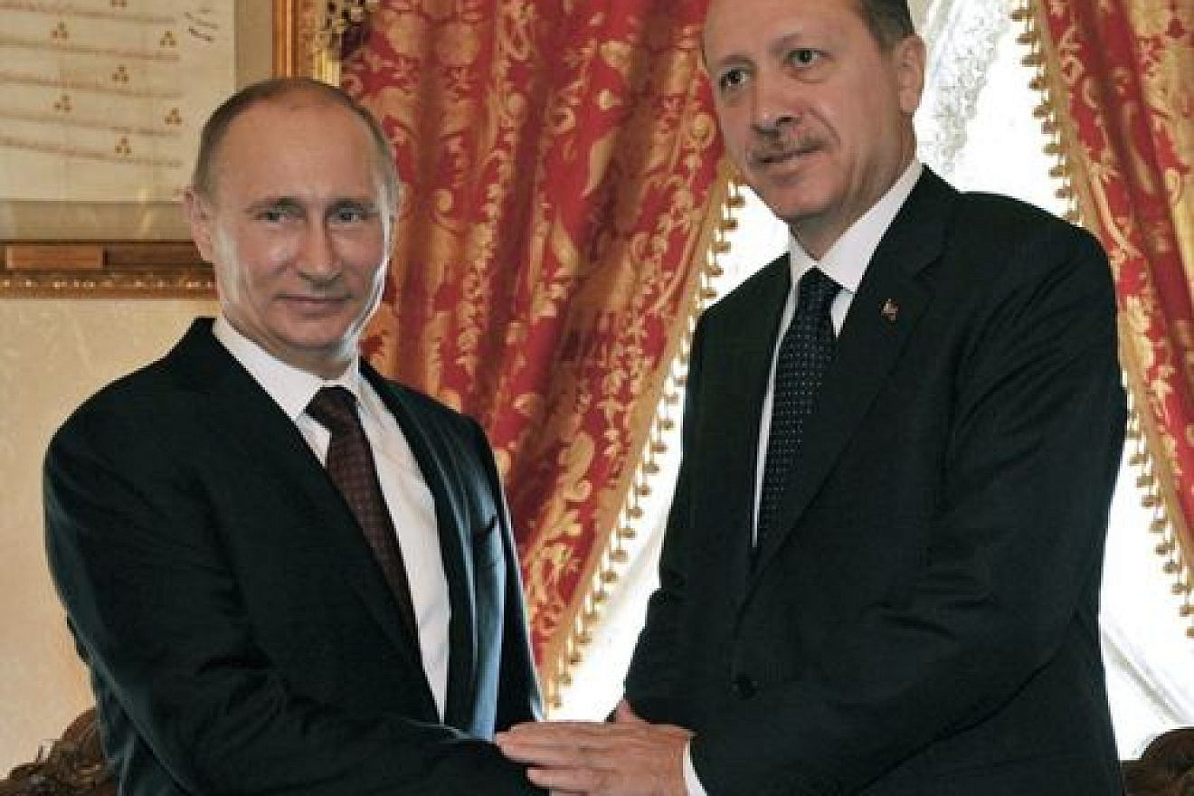 Russian President Vladimir Putin (left) and Turkish President Recep Tayyip Erdogan. Credit: Dorian Jones via Wikimedia Commons.