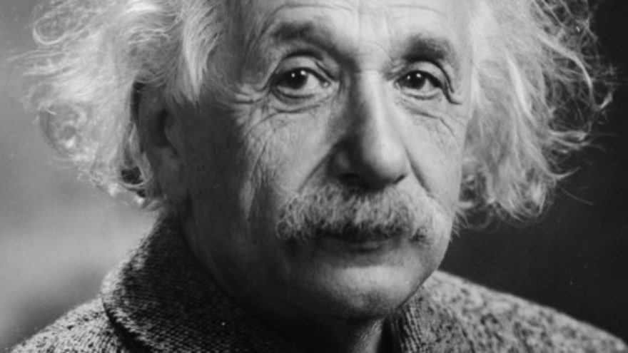 Albert Einstein in 1947. Credit: Orren Jack Turner via Wikimedia Commons.