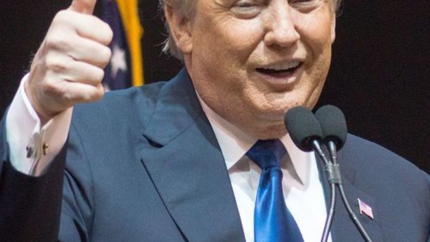 Republican nominee for president Donald Trump. Credit: Wikimedia Commons.