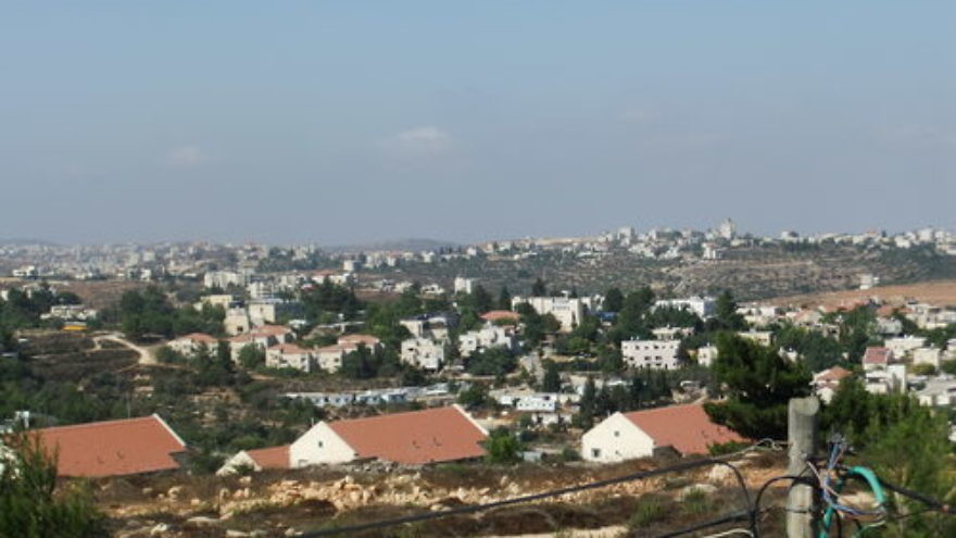 The Jewish community of Beit El in Judea and Samaria. Credit: Wikimedia Commons.