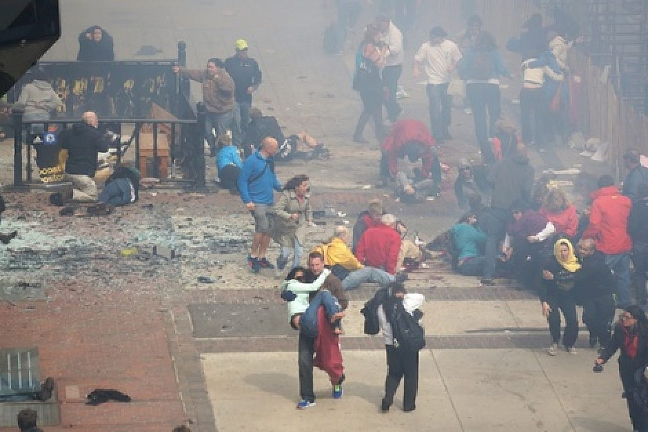 In the aftermath of human tragedy such as the Boston Marathon bombings (pictured), those of us who think of ourselves as global citizens, as well as Jews, feel called to do something to counteract this chaos, writes Rabbi Ashira Konigsburg in an oped on Tikkun Olam. Credit: Wikimedia Commons.