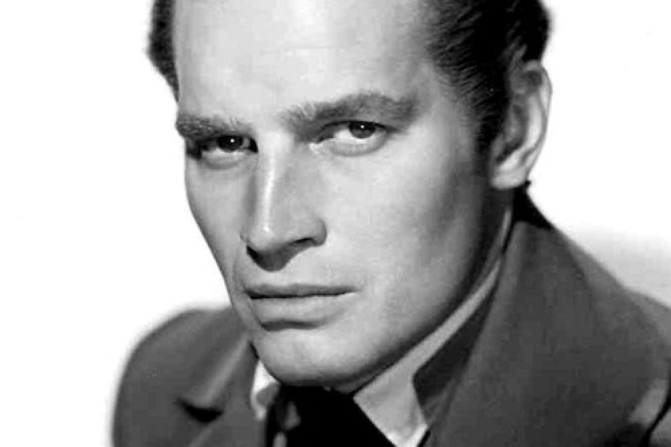 Charlton Heston, pictured, starred in biblical epic films, including “The Robe” (1953), the Passover-related “The Ten Commandments” (1956), “Ben-Hur” (1959) and “The Greatest Story Ever Told” (1965). Credit: 20th Century Fox Studios via Wikimedia Commons.