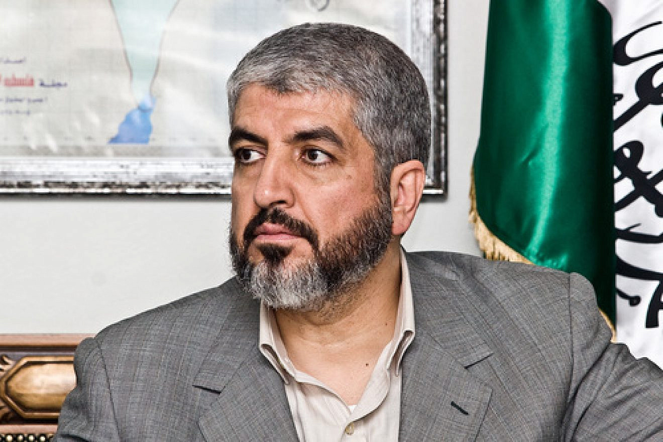 Khaled Mashaal, a former leader of the Hamas terror group. Credit: Trango via Wikimedia Commons.