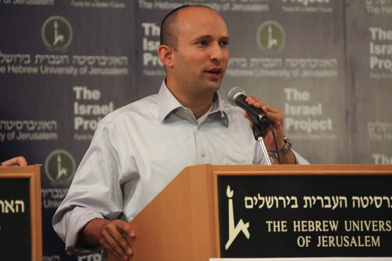 Israel’s Education and Diaspora Affairs Minister Naftali Bennett. (Wikimedia Commons)