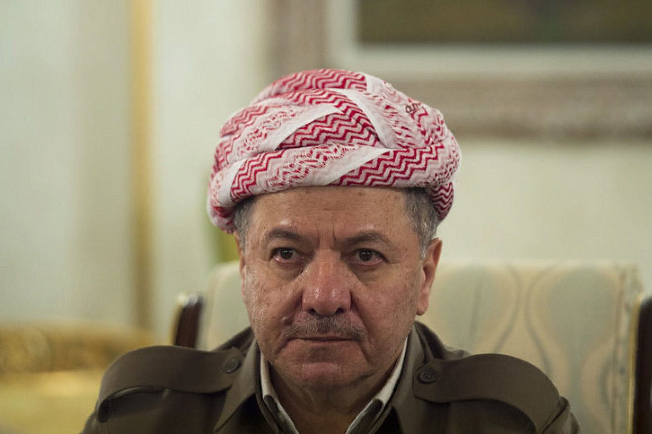 Kurdish President Masoud Barzani. Credit: Chairman of the Joint Chiefs of Staff via Wikimedia Commons.