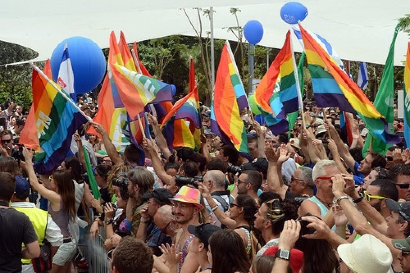 Click photo to download. Caption: Tel Aviv's gay pride parade on June 7, 2013. Credit: U.S. Embassy Tel Aviv.