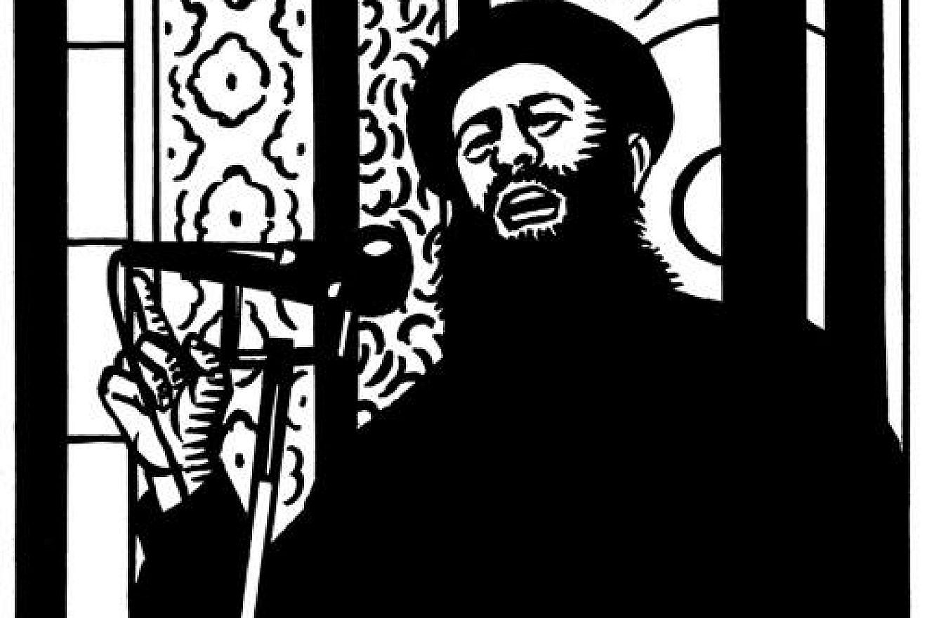 This depiction of Islamic State leader Abu Bakr al-Baghdadi was the latest cartoon by French satirical magazine "Charlie Hebdo" before the Jan. 7, 2015 attack on its offices in Paris. Credit: Charlie Hebdo via Facebook.