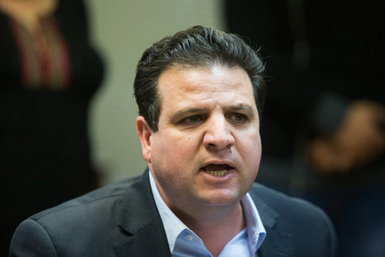 Member of Knesset Ayman Odeh, leader of the Joint Arab List Party. Credit: Yonatan Sindel/Flash90.