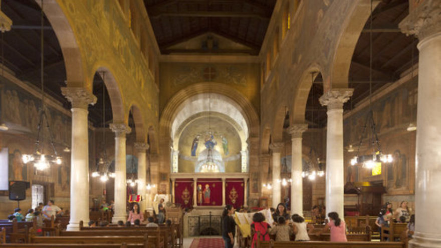 The interior of Cairo’s Coptic St. Peter and St. Paul’s Church, where 29 Christians were killed in a December 2016 Islamic State terror attack. Credit: Roland Unger via Wikimedia Commons.