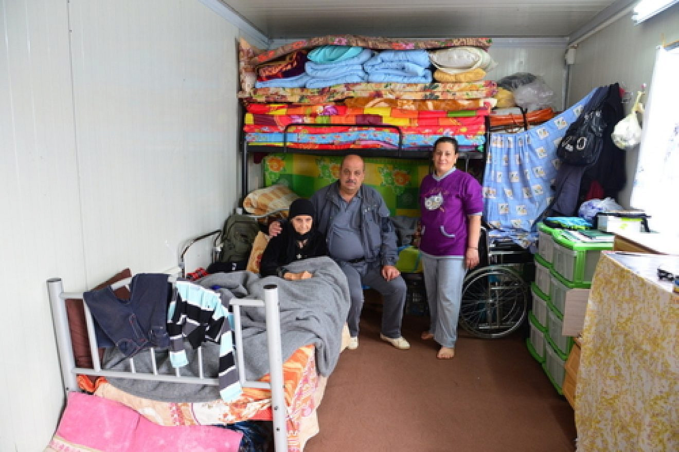 Displaced Christians in cramped living conditions in Erbil, the largest city in Iraqi Kurdistan. Credit: Aid to the Church in Need.