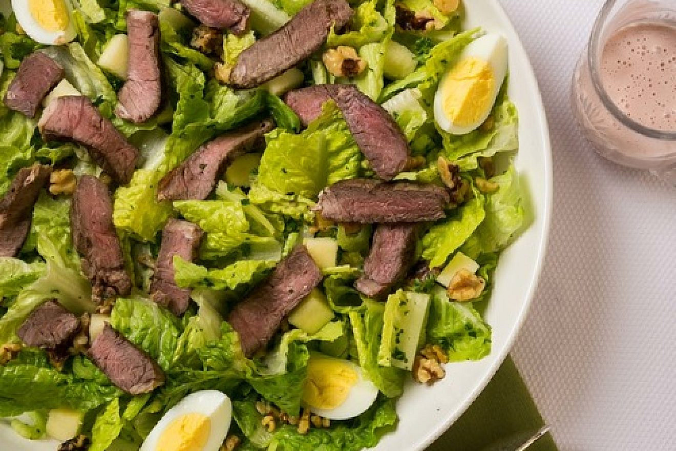 Paula Shoyer's seder-plate salad. Credit: The New Passover Menu.