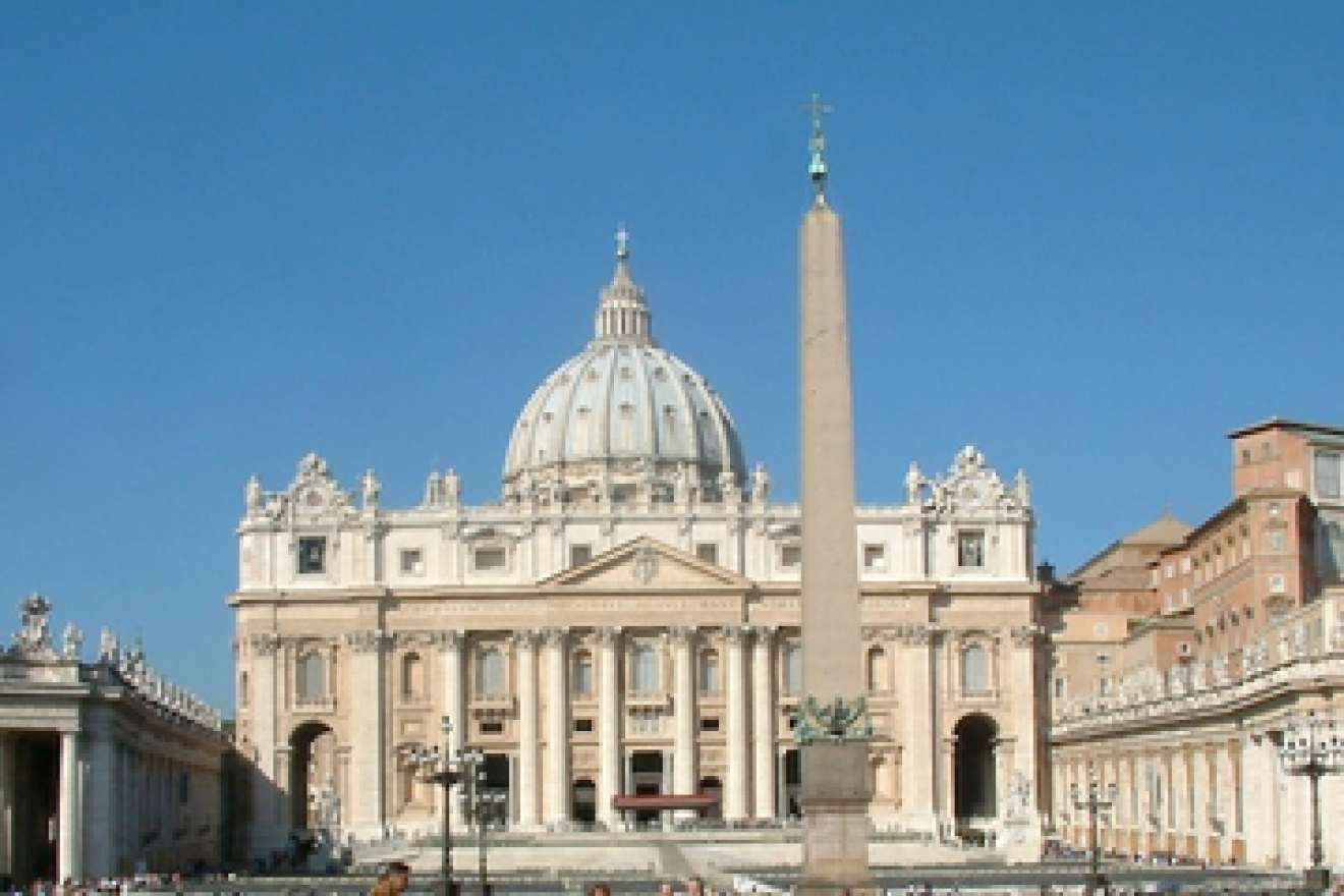 Saint Peter's Basilica in the Vatican City, Rome. Credit: Radomil.