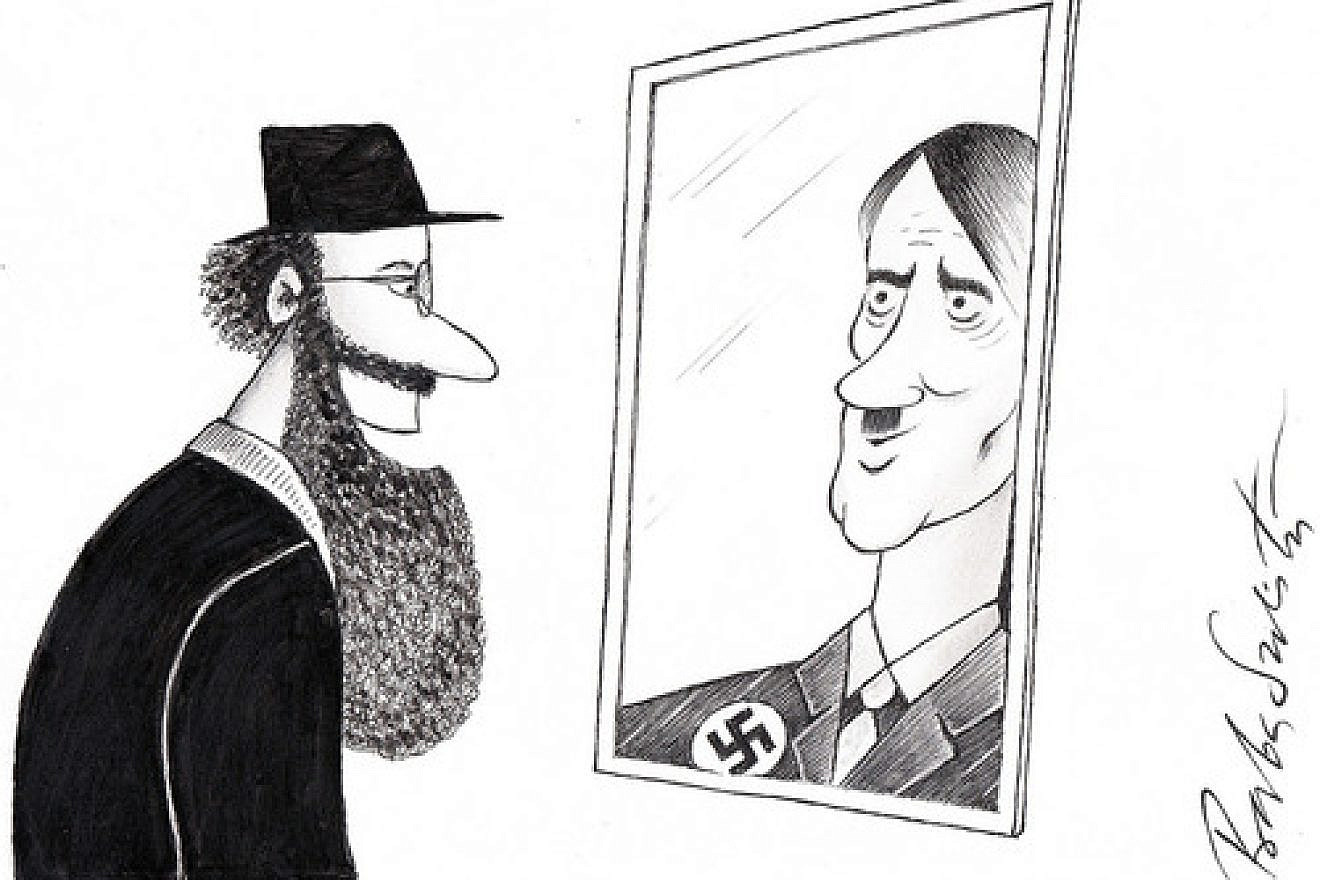 An entry submitted to Iran's 2016 Holocaust cartoon contest. Credit: Holocaust International Cartoon & Caricature Exhibition 2016.