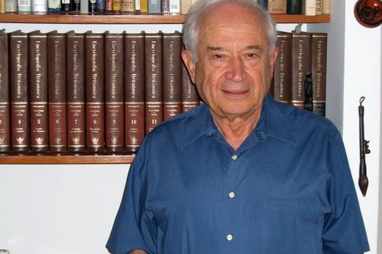 Hebrew University of Jerusalem's Professor Raphael Mechoulam, who is known as “the father of medical marijuana.” Credit: Wikimedia Commons.