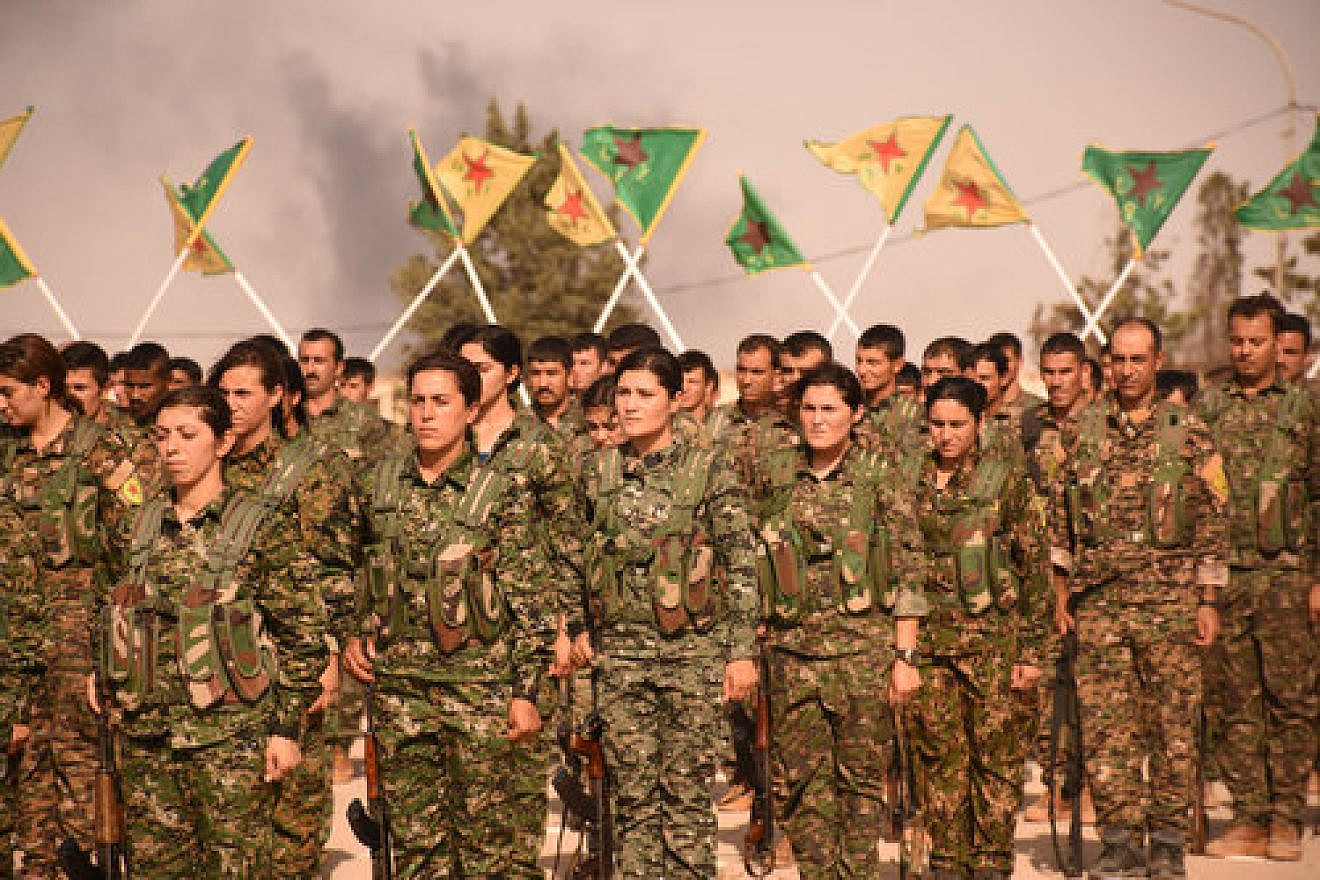 Syrian Kurdish YPG fighters. Credit: Flickr.