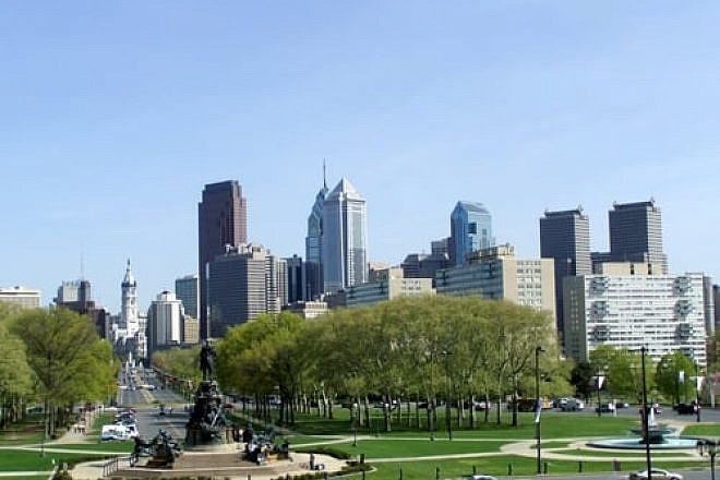 Click photo to download. Caption: The skyline of Philadelphia, a city where Israel is closing its consulate. Credit: Jeffrey M. Vinocur via Wikimedia Commons.