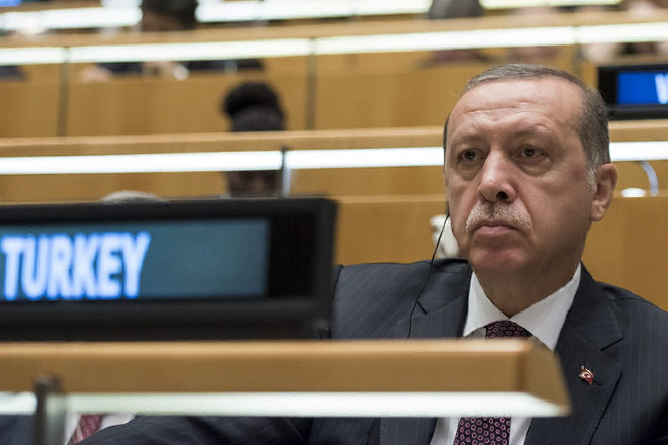 Turkish President Recep Tayyip Erdogan during the general debate of the United Nations General Assembly on Sept. 20, 2016. Credit: U.N. Photo/Cia Pak.