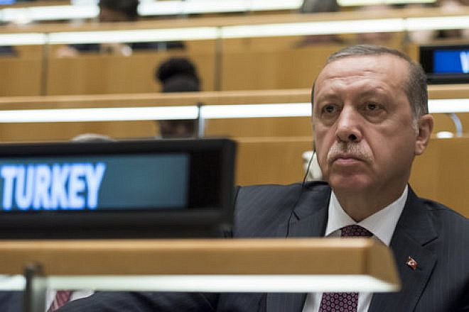 Turkish President Recep Tayyip Erdogan during the general debate of the United Nations General Assembly on Sept. 20, 2016. Credit: U.N. Photo/Cia Pak.