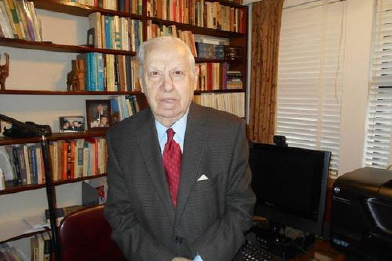 Dr. Randolph L. Braham (pictured), a prominent Holocaust historian and a survivor from Hungary, chose to return an award—the Medium Cross of the Order of Merit of the Hungarian Republic—that he received from the Hungarian government in 2011, in a personal protest against the government's planned Holocaust memorial. Credit: Courtesy Dr. Randolph L. Braham.
