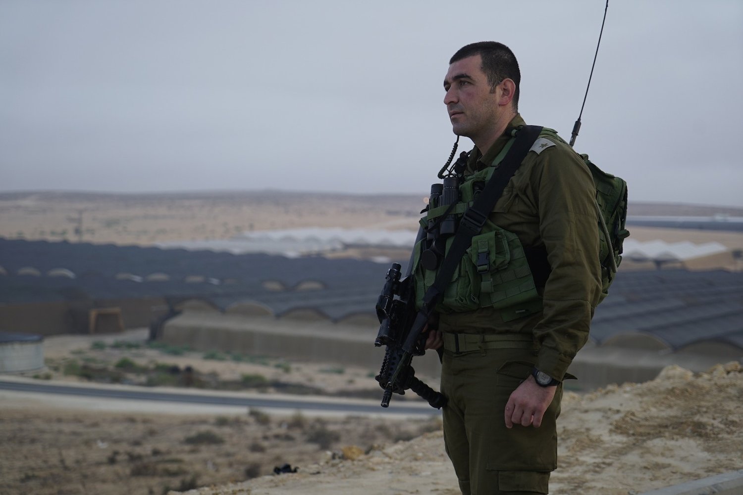 Maj. Anan Ganm (pictured), a Druze-Israeli deputy commander of the Caracal Battalion, said the IDF understands that the Islamic State terror group “is getting stronger in the Sinai.” Credit: IDF Spokesperson's Unit.
