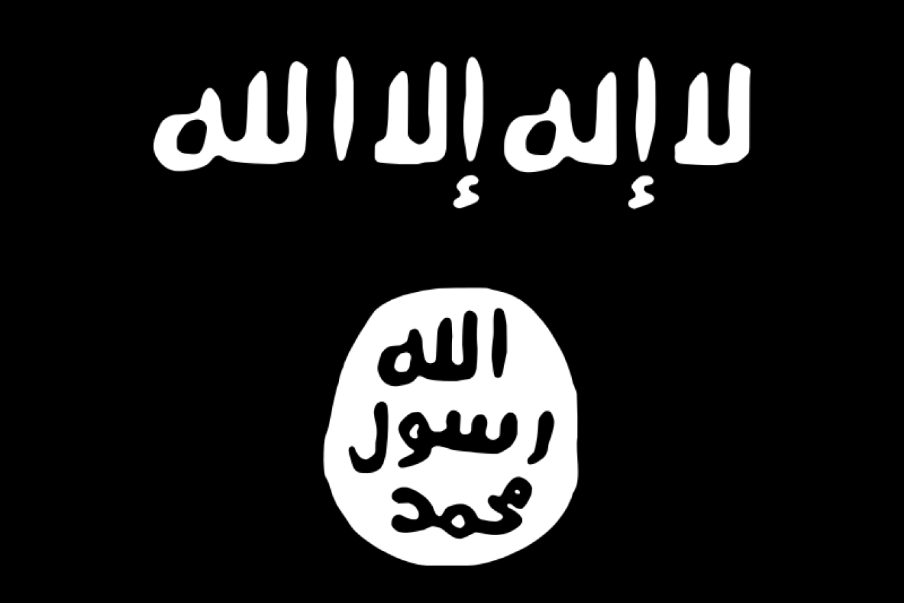 The Islamic State flag. Credit: Wikimedia Commons.