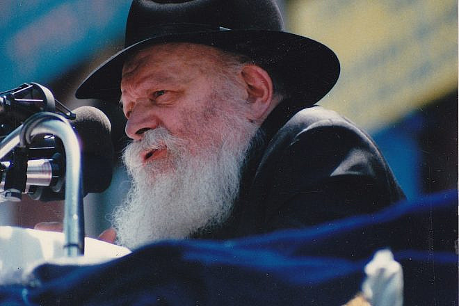 Rabbi Menachem Mendel Schneerson. Credit: Wikipedia.