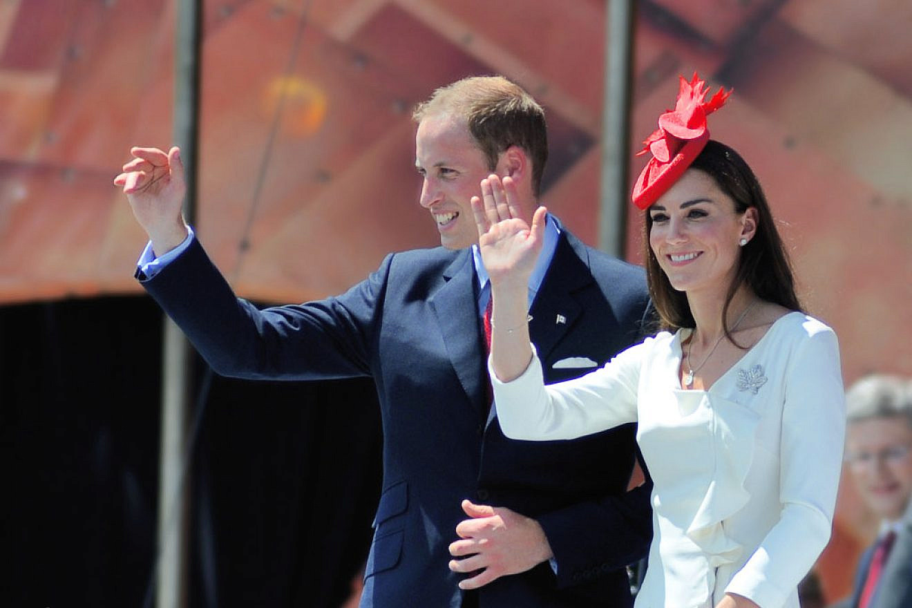 Prince William and Kate Middleton in 2011. William is scheduled to visit Israel in June. Credit: Tsaiproject via Flickr.