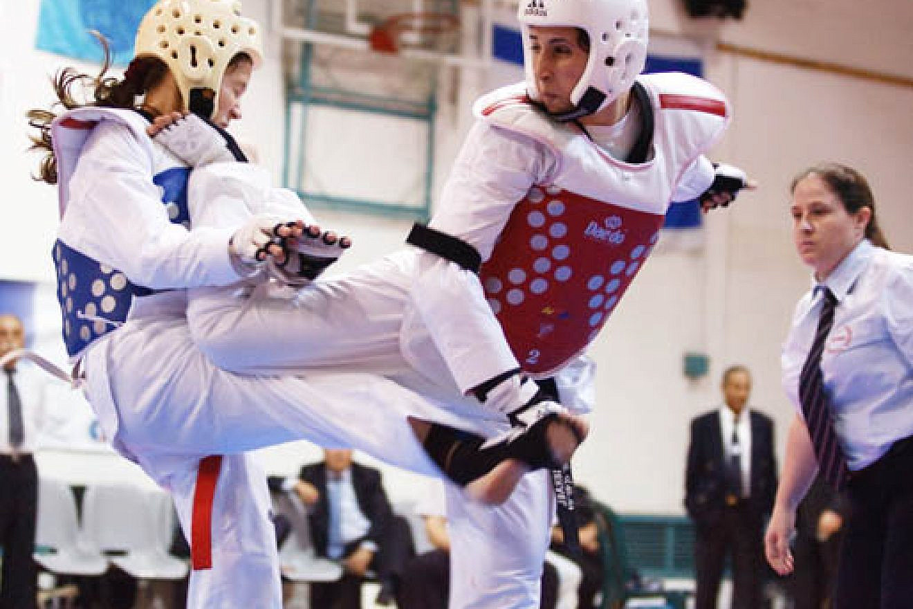 Photo courtesy of the Israel Taekwondo Federation.