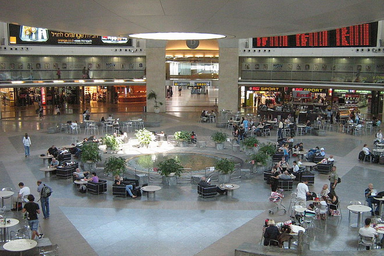 Ben-Gurion Airport's Terminal 3. Photo by Manuel Schneider via Wikimedia Commons.