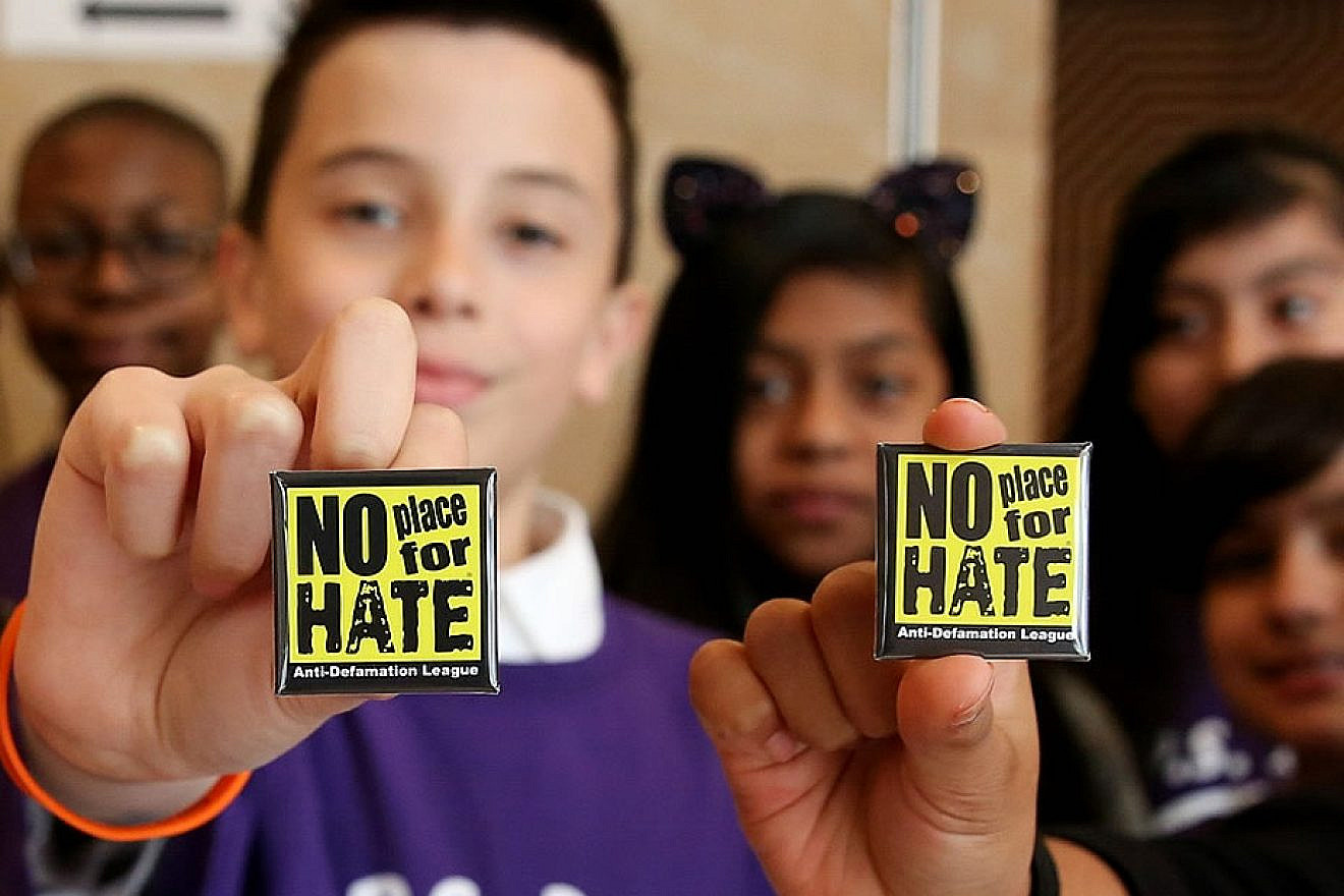 The ADL’s “No Place for Hate” campaign in schools and elsewhere has been an important resource for communities seeking to combat racial and religious bias. Source: Screenshot.