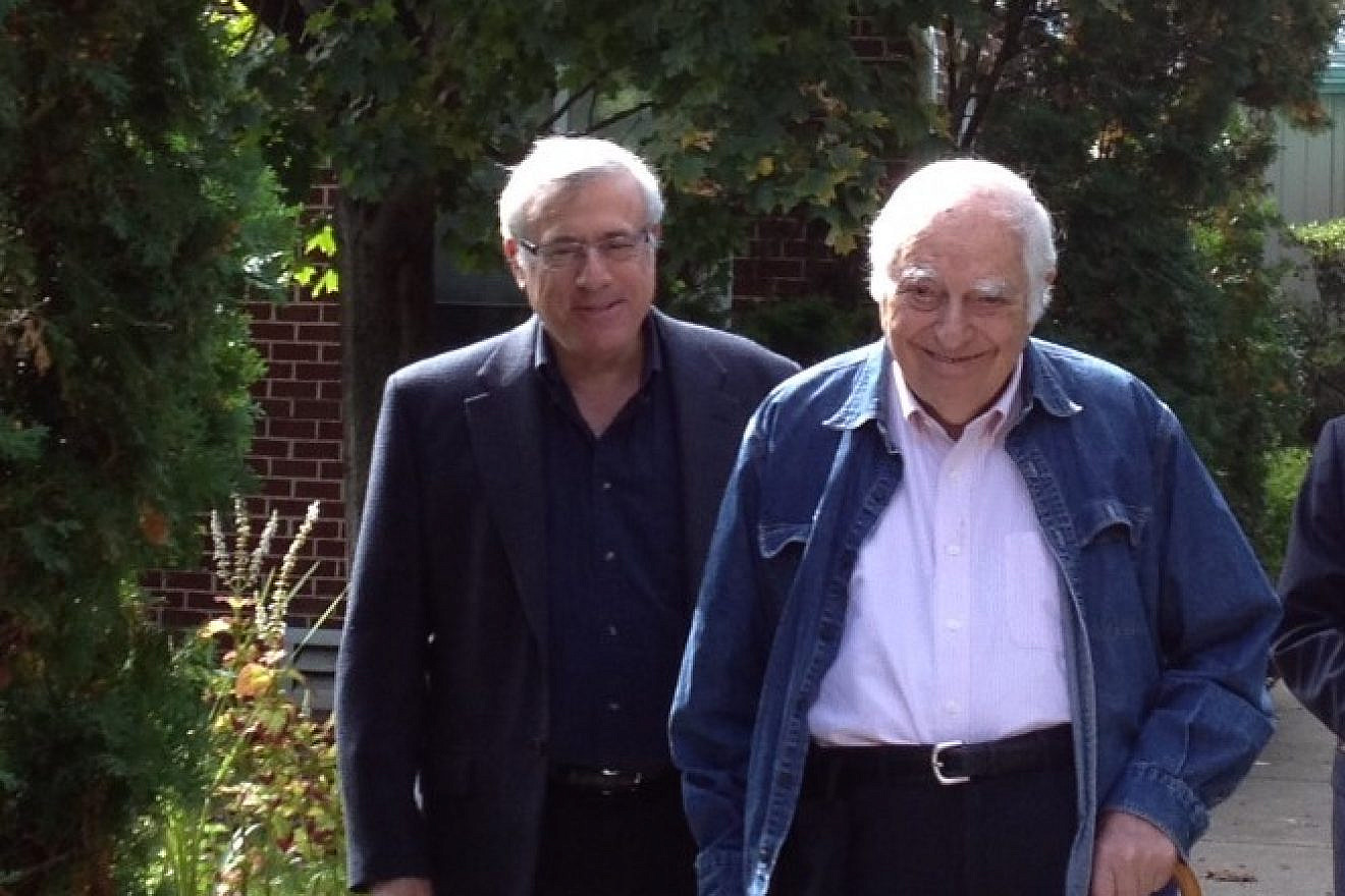 Professor Bernard Lewis with Dr. Harold Rhode. Photo courtesy of Harold Rhode.