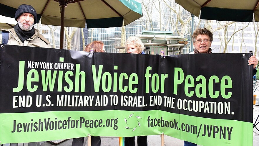 Jewish Voice for Peace. Photo courtesy of NGO Monitor.
