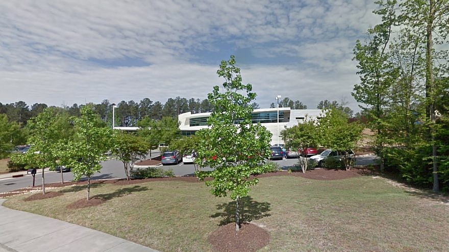 A view of the Jewish Federation of Durham-Chapel Hill building. Credit: Screenshot via Google.