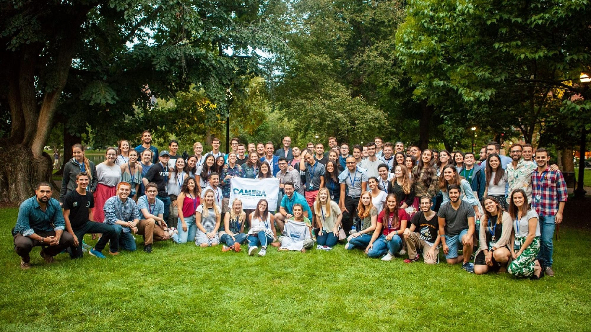 More than 80 students from 70 different campuses attended the 2018 CAMERA Conference to learn tools on addressing anti-Israel sentiment on college campuses. Credit: CAMERA on Campus.