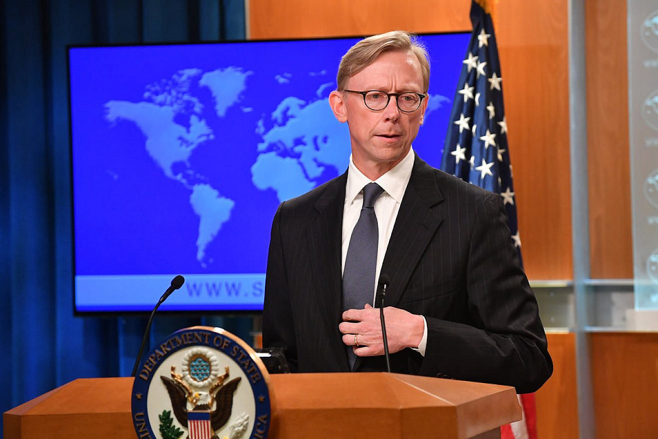 U.S. Special Representative for Iran Brian Hook at the announcement of the creation of the Iran Action Group in the Press Briefing Room at the Department of State, Aug. 16, 2018. Credit: U.S. Department of State/Flickr.