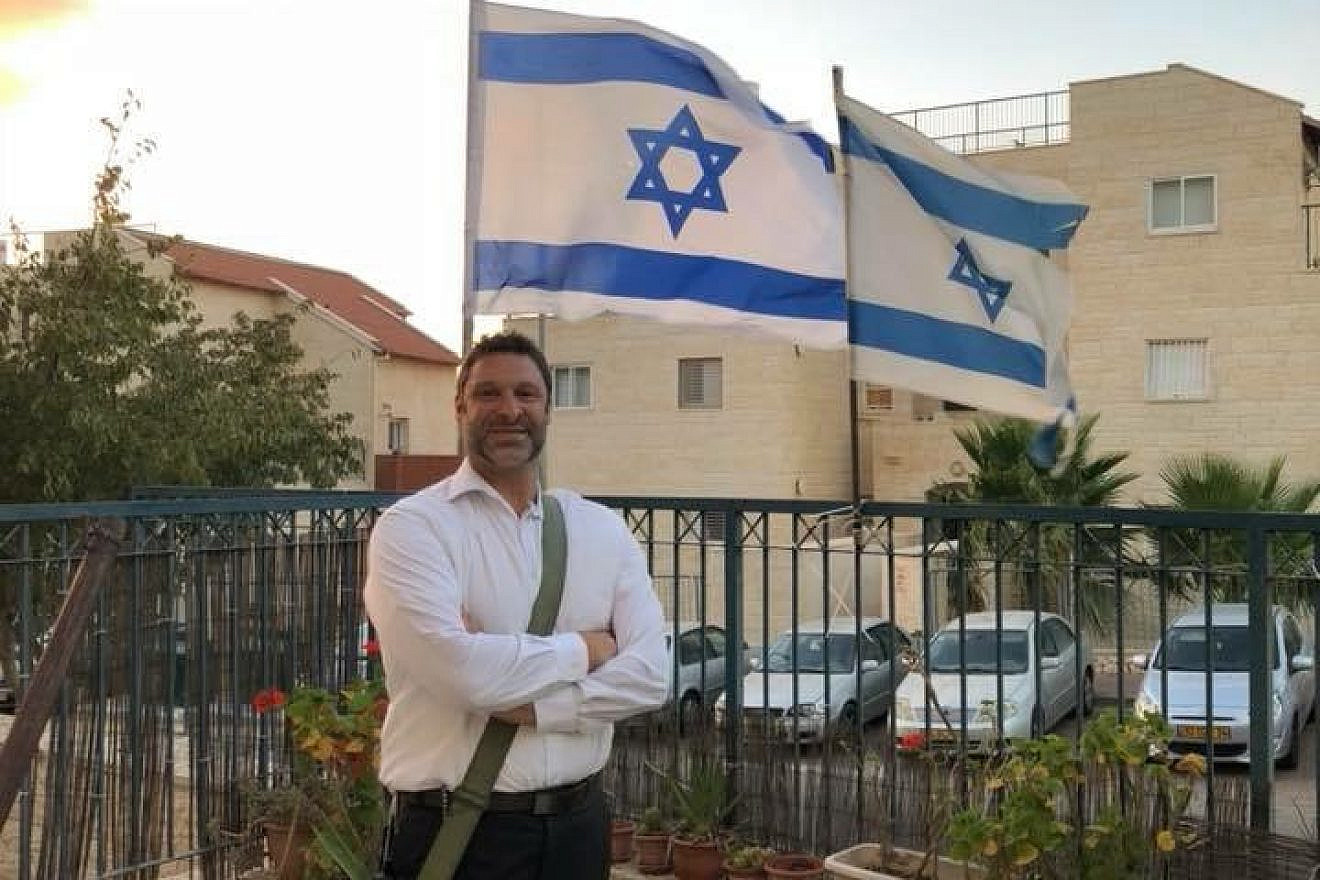 Ari Fuld at his home in Efrat. Credit: Courtesy of Yishai Fleisher.