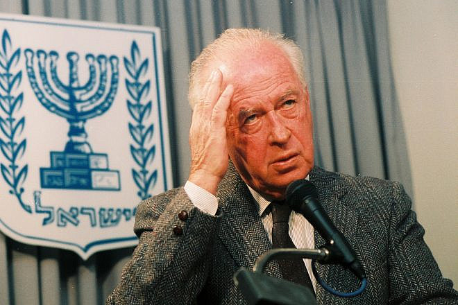 Yitzhak Rabin (March 1, 1922-Nov. 4, 1995) served as an Israeli politician and general, as was the fifth prime minister of Israel from 1974 until 1977, and again from 1992 until his assassination in 1995 by Yigal Amir, a right-wing activist who opposed the Oslo Accords. Photo by Flash90.