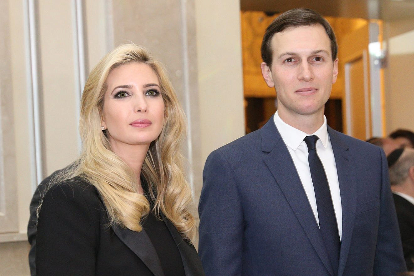 Ivanka Trump, daughter of U.S. President Donald Trump, and her husband, Jared Kushner, senior adviser to the president, in Jerusalem ahead of the official opening of the U.S. embassy. May 13, 2018. Credit: Yossi Zamir/Flash90.