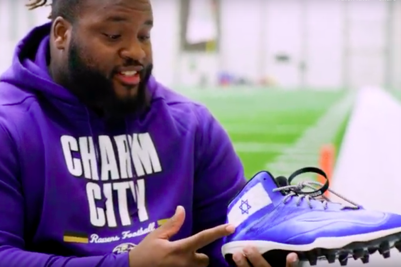 Baltimore Ravens player chooses Israeli cause for NFL cleats campaign ...