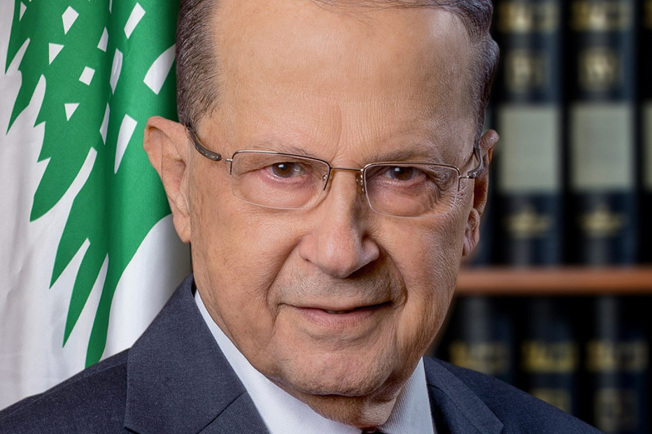 Lebanese President Michel Aoun. Credit: Wikimedia Commons.
