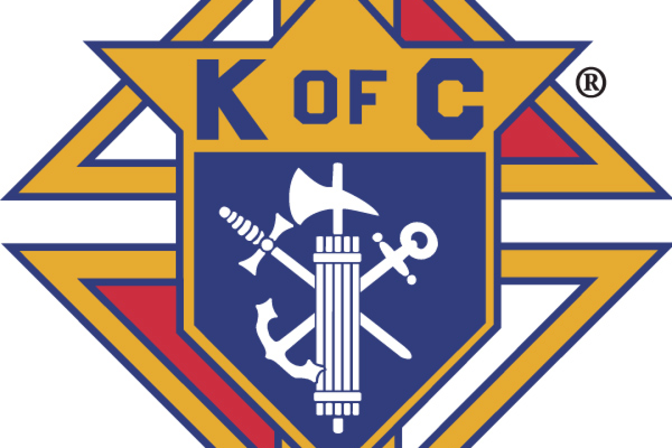 The logo for the Knights of Columbus. Credit: Wikimedia Commons.