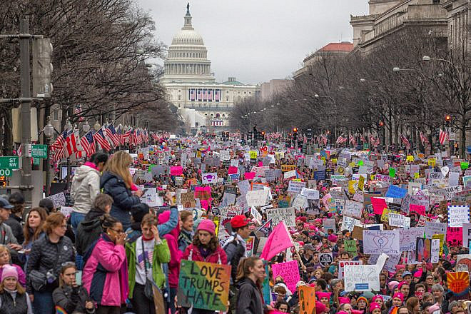 The Women’s March on Washington, Jan. 21, 2017. Credit: Wikimedia Commons.