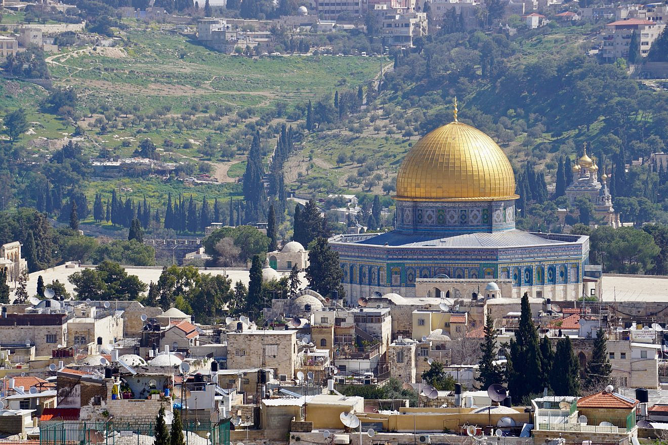 A view of the Temple Mount in Jerusalem. Photo by Judy Lash Balint.