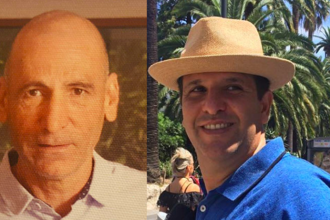 The two Israelis who died in the Ethiopian Airlines Flight 305 crash were identified as Shimon Re'em (left) and Avraham Matzliah.
