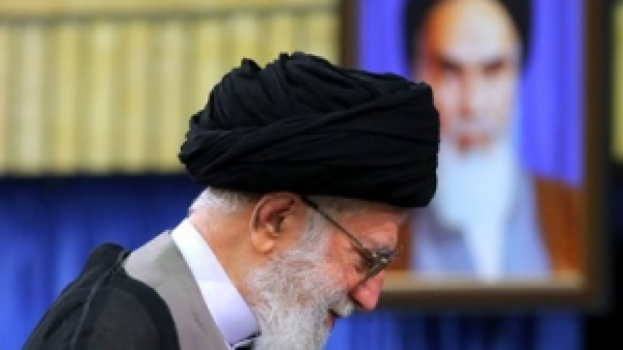Iranian Supreme Leader Ayatollah Ali Khamenei. Credit: Wikimedia Commons.