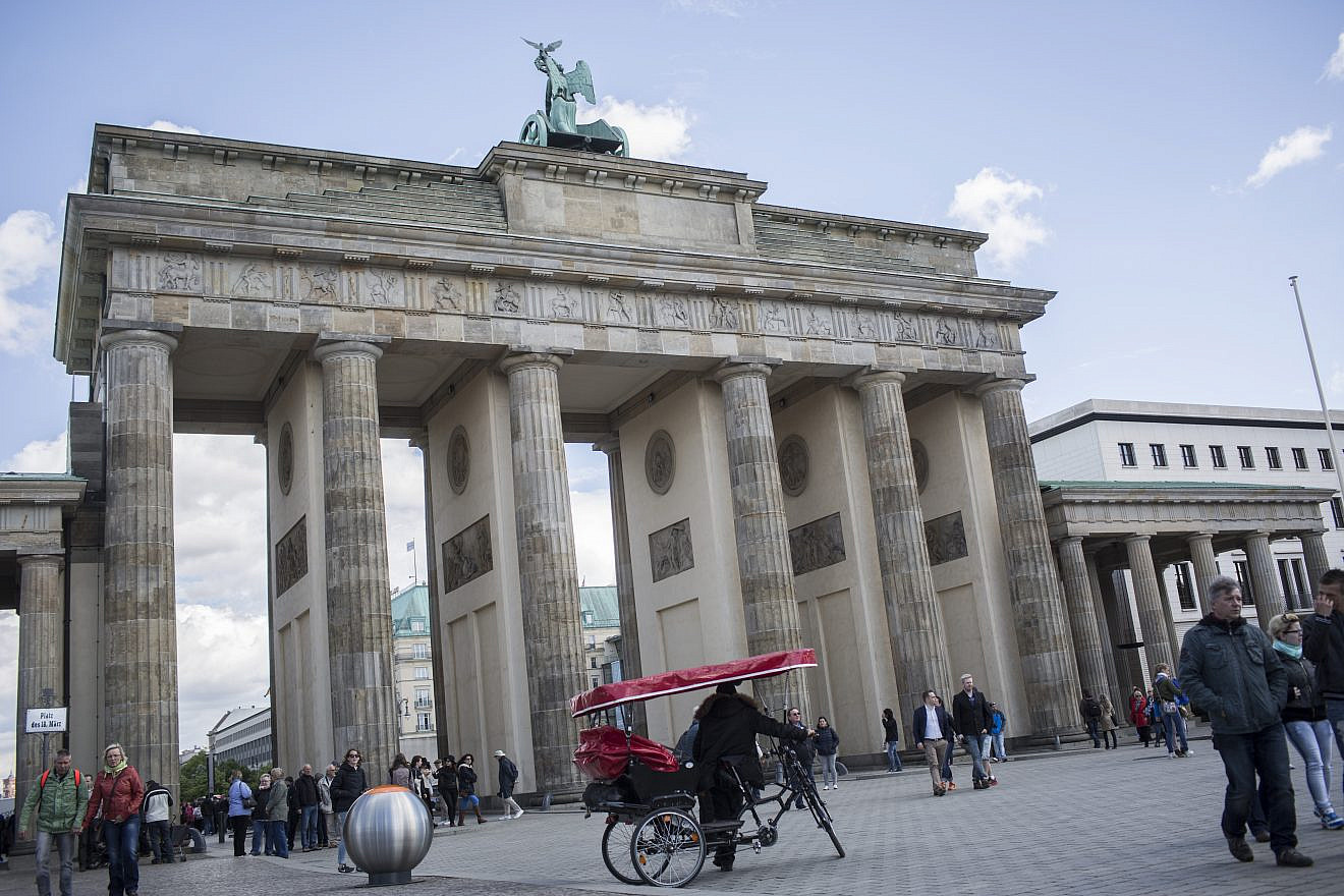 The Brandenburg Gate Berlin, Germany, May 15, 2016. Photo by Hadas Parush/Flash90.