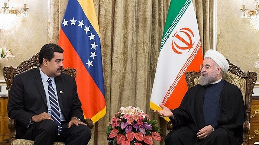 Venezuelan President Nicolas Máduro meets with Iranian Supreme Leader Ayatollah Ali Khamenei in November 2016. Credit: Wikimedia Commons.