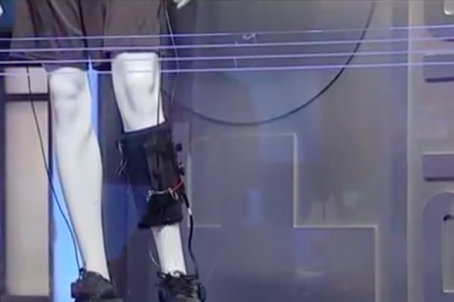 ReWalk Robotics Ltd.’s ReStore, an exoskeleton for stroke survivors. Credit: Screenshot.