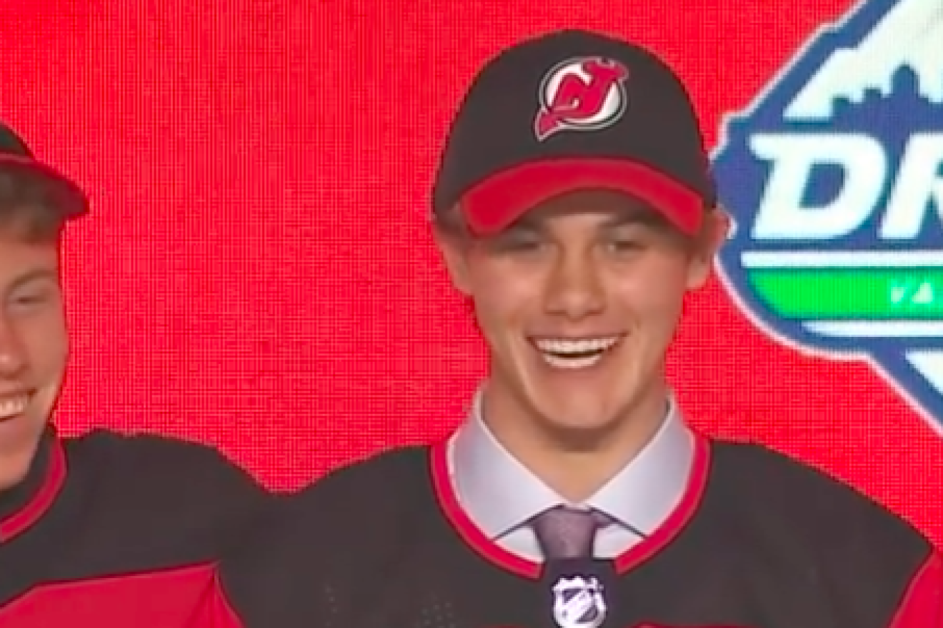 Teenager Jack Hughes is first Jewish player to be No. 1 overall