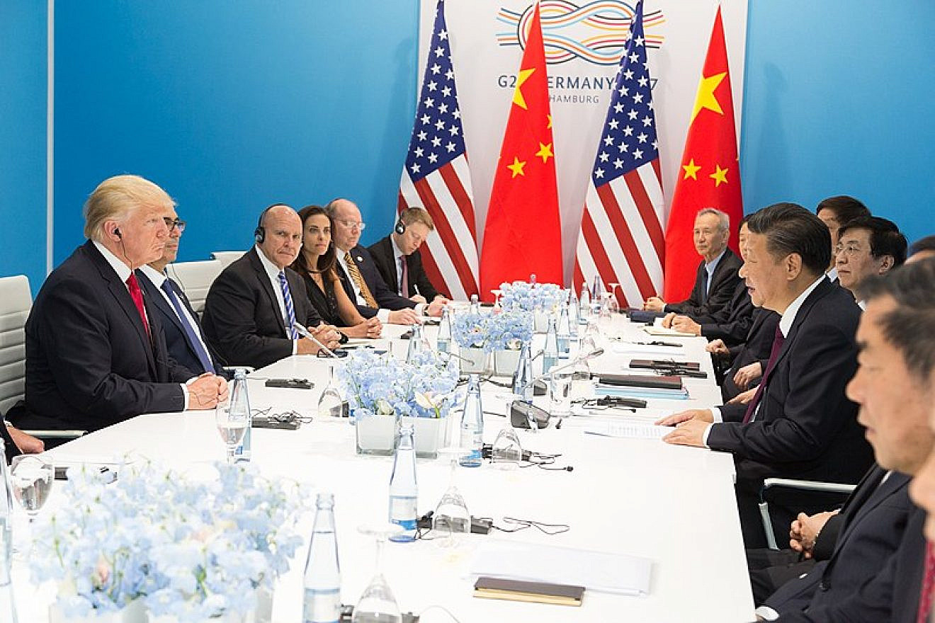 U.S. President Donald Trump and President Xi Jinping meet during the G20 summit in Germany, on July 8, 2017. Official White House Photo by Shealah Craighead.